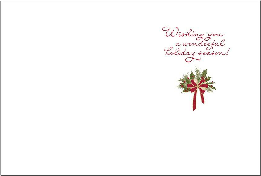 Traditions Holiday Assortment 4 Designs Christmas Cards - 16 Pack