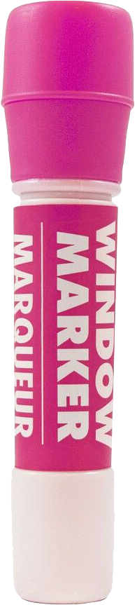Pink Washable Window Paint Marker