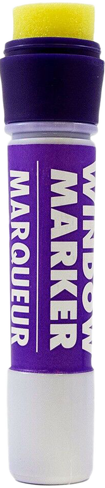 Purple Washable Window Paint Marker