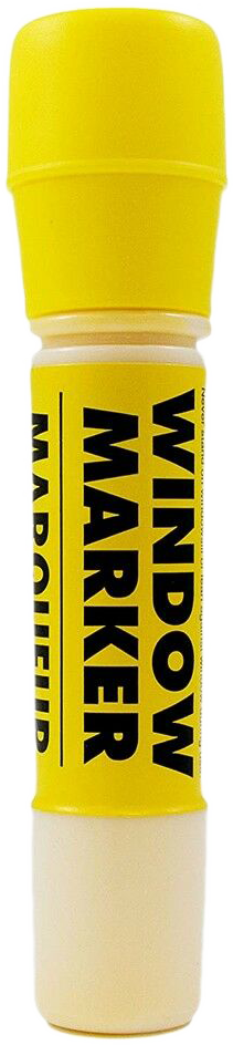 Yellow Washable Window Paint Marker