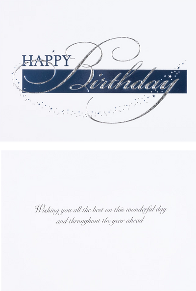 Happy Birthday Assorted Cards - 50 Pack