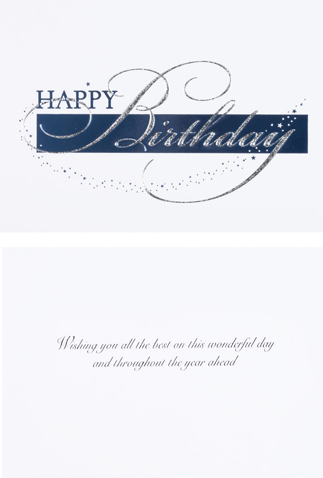 Happy Birthday Assorted Cards - 50 Pack