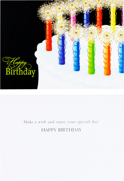 Happy Birthday Assorted Cards - 50 Pack