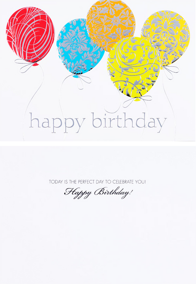 Happy Birthday Assorted Cards - 50 Pack