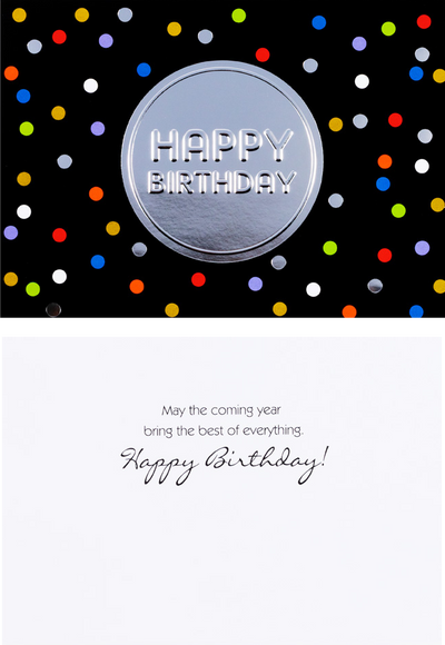 Happy Birthday Assorted Cards - 50 Pack