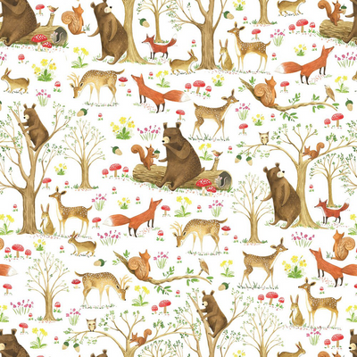 Fairytale Forest 24" x 417' Bulk Wrapping Paper (834 Sq Ft)