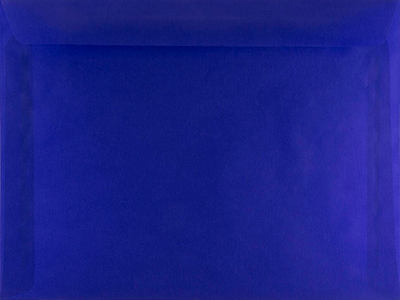 Primary Blue Translucent 30lb 9 x 12 Booklet Envelopes