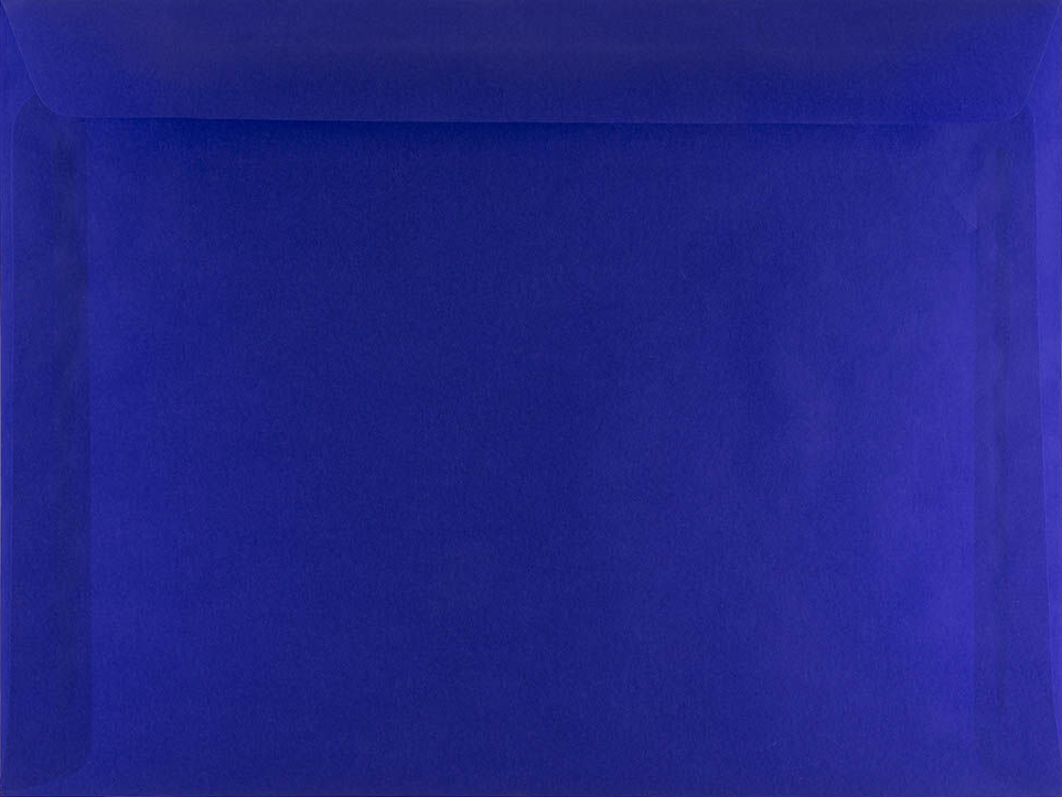 Primary Blue Translucent 30lb 9 x 12 Booklet Envelopes