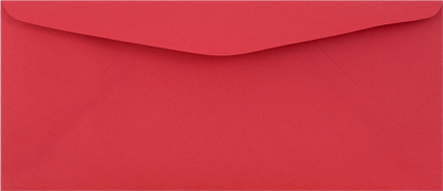 Red 24lb #9 Regular Envelopes (3 7/8 x 8 7/8)