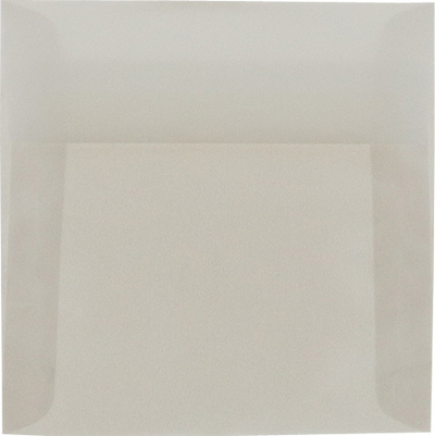 Platinum Translucent 30lb 5 1/2 x 5 1/2 Square Envelopes