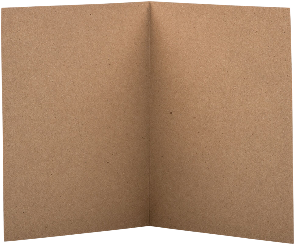 Grocery Bag 60lb A6 Foldover Cards (4 5/8 x 6 1/4)