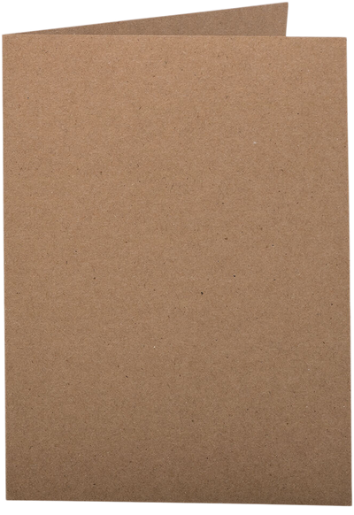 Grocery Bag 60lb A6 Foldover Cards (4 5/8 x 6 1/4)