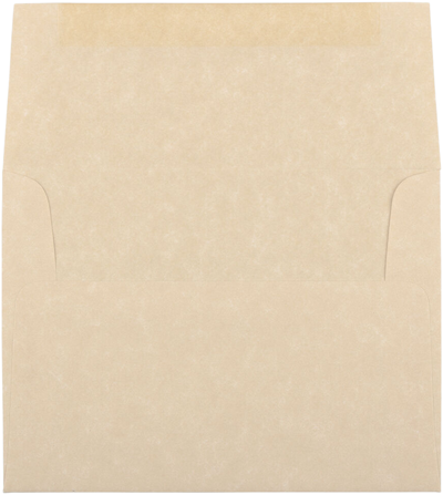 Brown Parchment 24lb A2 Invitation Envelopes (4 3/8 x 5 3/4)