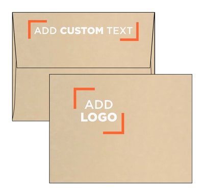 Brown Parchment 24lb A2 Invitation Envelopes (4 3/8 x 5 3/4)
