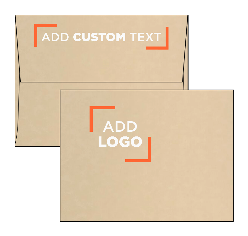 Brown Parchment 24lb A2 Invitation Envelopes (4 3/8 x 5 3/4)