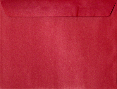 Jupiter Red Metallic 32lb 9 x 12 Booklet Envelopes