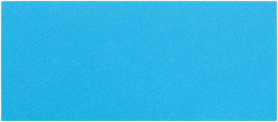 Bright Blue 24lb #10 Square Flap Envelopes (4 1/8 x 9 1/2) with Peel & Seal