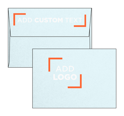 Aquamarine Blue Metallic 32lb A1 Invitation Envelopes (3 5/8 x 5 1/8) with Peel & Seal