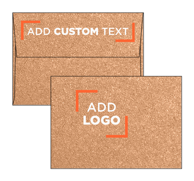 Copper Brown Metallic 32lb A1 Invitation Envelopes (3 5/8 x 5 1/8) with Peel & Seal