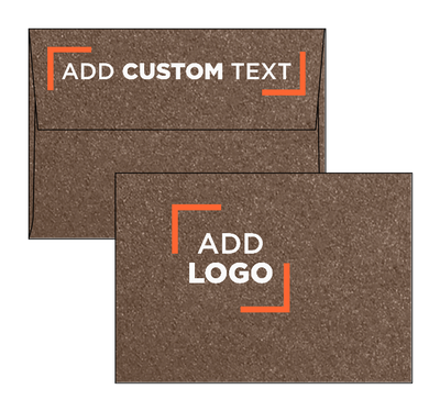 Bronze Brown Metallic 32lb A1 Invitation Envelopes (3 5/8 x 5 1/8) with Peel & Seal