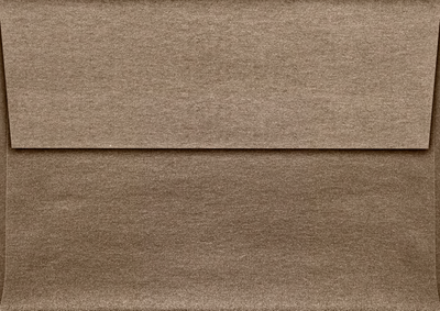 Bronze Brown Metallic 32lb A1 Invitation Envelopes (3 5/8 x 5 1/8) with Peel & Seal