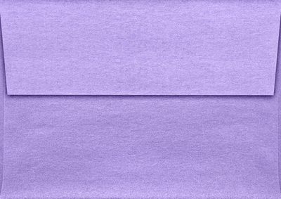 Amethyst Purple Metallic 32lb A1 Invitation Envelopes (3 5/8 x 5 1/8) with Peel & Seal