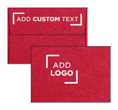Jupiter Red Metallic 32lb A1 Invitation Envelopes (3 5/8 x 5 1/8) with Peel & Seal