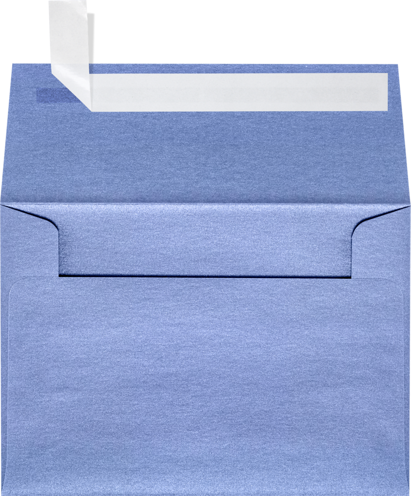 Vista Purple Metallic 32lb A1 Invitation Envelopes (3 5/8 x 5 1/8) with Peel & Seal