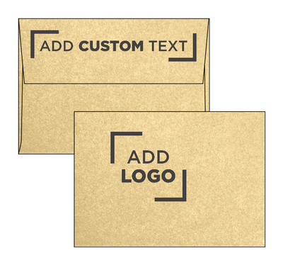 Light Gold Blonde Metallic 32lb A1 Invitation Envelopes (3 5/8 x 5 1/8) with Peel & Seal