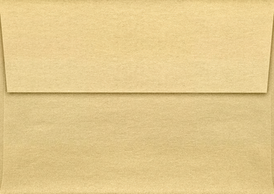 Light Gold Blonde Metallic 32lb A1 Invitation Envelopes (3 5/8 x 5 1/8) with Peel & Seal