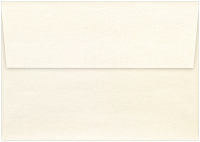 Champagne Ivory Metallic 32lb A1 Invitation Envelopes (3 5/8 x 5 1/8) with Peel & Seal