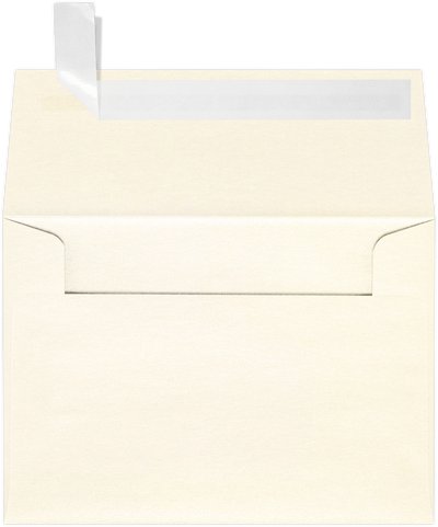 Champagne Ivory Metallic 32lb A1 Invitation Envelopes (3 5/8 x 5 1/8) with Peel & Seal