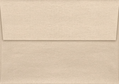 Light Brown Taupe Metallic 32lb A1 Invitation Envelopes (3 5/8 x 5 1/8) with Peel & Seal