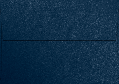Lapis Navy Blue Metallic 32lb A1 Invitation Envelopes (3 5/8 x 5 1/8) with Peel & Seal