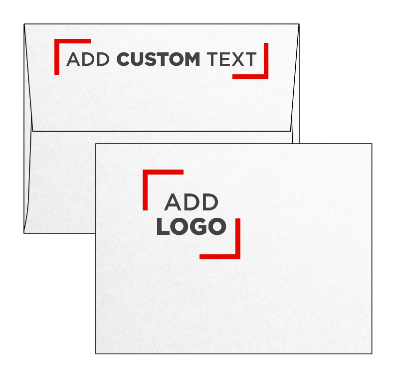 Crystal White Metallic 32lb A2 Invitation Envelopes (4 3/8 x 5 3/4) with Peel & Seal