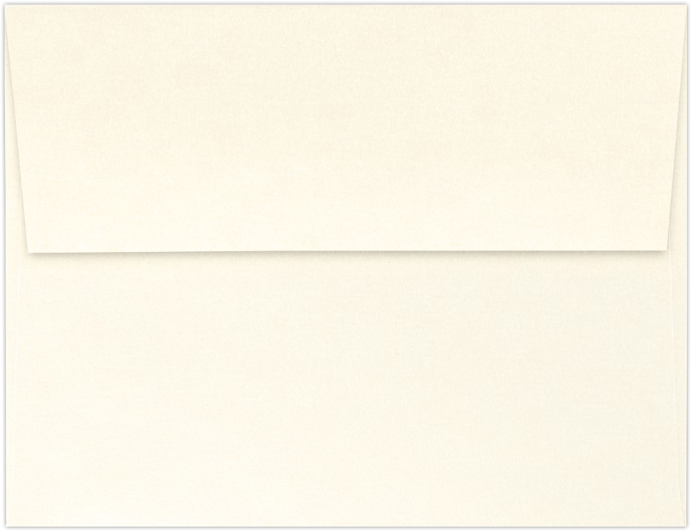 Champagne Ivory Metallic 32lb A2 Invitation Envelopes (4 3/8 x 5 3/4) with Peel & Seal