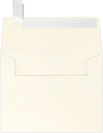 Champagne Ivory Metallic 32lb A2 Invitation Envelopes (4 3/8 x 5 3/4) with Peel & Seal