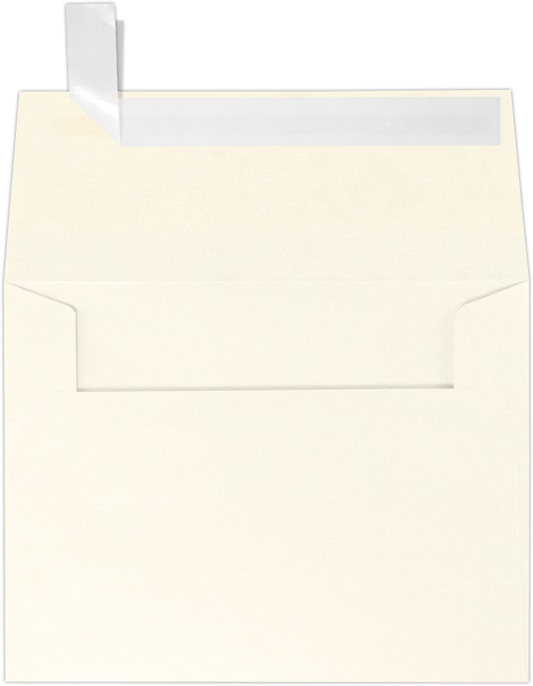 Champagne Ivory Metallic 32lb A2 Invitation Envelopes (4 3/8 x 5 3/4) with Peel & Seal