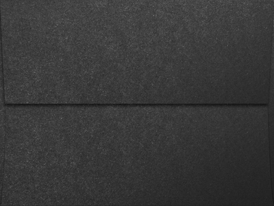 Anthracite Black Metallic 32lb A6 Invitation Envelopes (4 3/4 x 6 1/2) with Peel & Seal