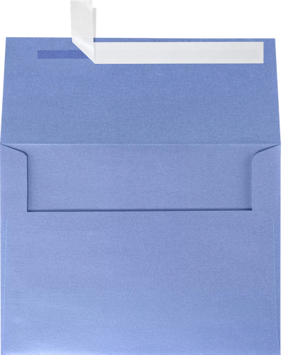 Vista Purple Metallic 32lb A6 Invitation Envelopes (4 3/4 x 6 1/2) with Peel & Seal