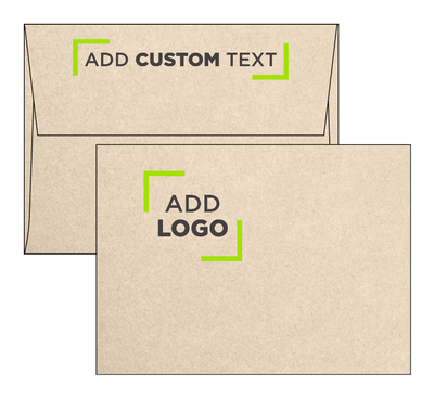 Light Brown Taupe Metallic 32lb A6 Invitation Envelopes (4 3/4 x 6 1/2) with Peel & Seal