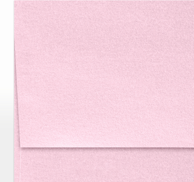 Pink Rose Metallic 32lb A7 Invitation Envelopes (5 1/4 x 7 1/4) with Peel & Seal