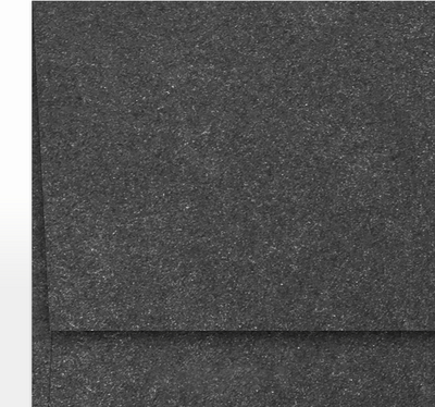 Anthracite Black Metallic 32lb A7 Invitation Envelopes (5 1/4 x 7 1/4) with Peel & Seal