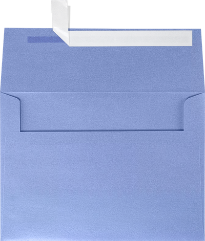 Vista Purple Metallic 32lb A7 Invitation Envelopes (5 1/4 x 7 1/4) with Peel & Seal