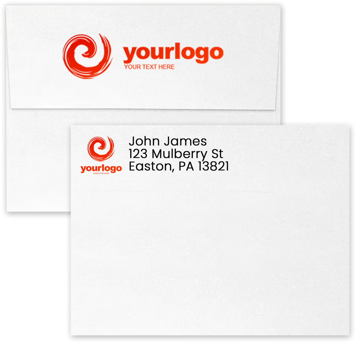 Crystal White Metallic 32lb A7 Invitation Envelopes (5 1/4 x 7 1/4) with Peel & Seal