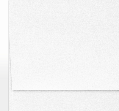 Crystal White Metallic 32lb A7 Invitation Envelopes (5 1/4 x 7 1/4) with Peel & Seal