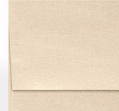 Light Brown Taupe Metallic 32lb A7 Invitation Envelopes (5 1/4 x 7 1/4) with Peel & Seal