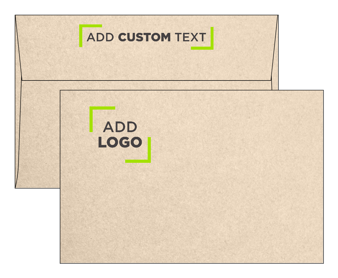 Light Brown Taupe Metallic 32lb A9 Invitation Envelopes (5 3/4 x 8 3/4) with Peel & Seal