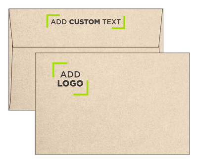 Light Brown Taupe Metallic 32lb A9 Invitation Envelopes (5 3/4 x 8 3/4) with Peel & Seal