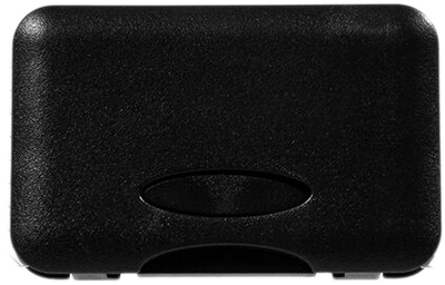 Clear 9 1/2 x 13 1/4 x 1 1/8 Plastic Portfolios with Center Buckle